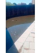 Pedimos que se limpie la fuente de la Plaza Mediterrania