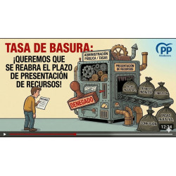 Presentamos una propuesta para la reapertura del plazo de reclamación de la tasa de residuos