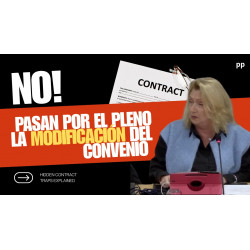 Están intentando no pasar algunos temas por el Pleno