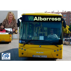 Queremos que el autobús llegue a la parte alta de Albarrosa y Mas Ratés