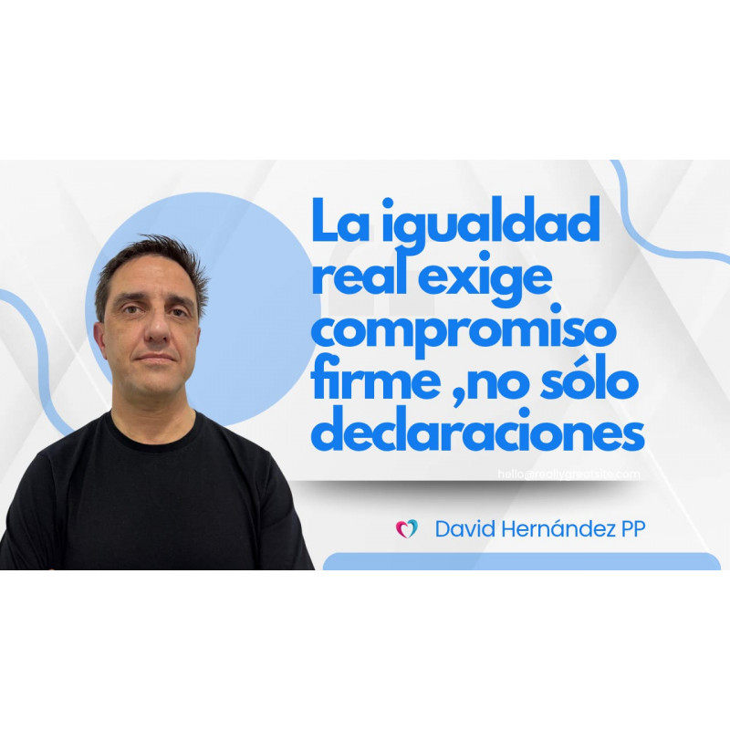 Más trabajar en defensa de la mujer y menos postureo