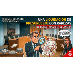 La liquidación del presupuesto de 2025 refleja una mala gestión