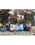 El PP de Viladecans acompanya a l'AVV d'Alba-rosa i a ASDIVI en la "Pujada a la Fuente del Laurel"