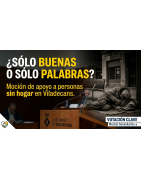 Dormir en la calle, en un cajero o en condiciones indignas no puede normalizarse