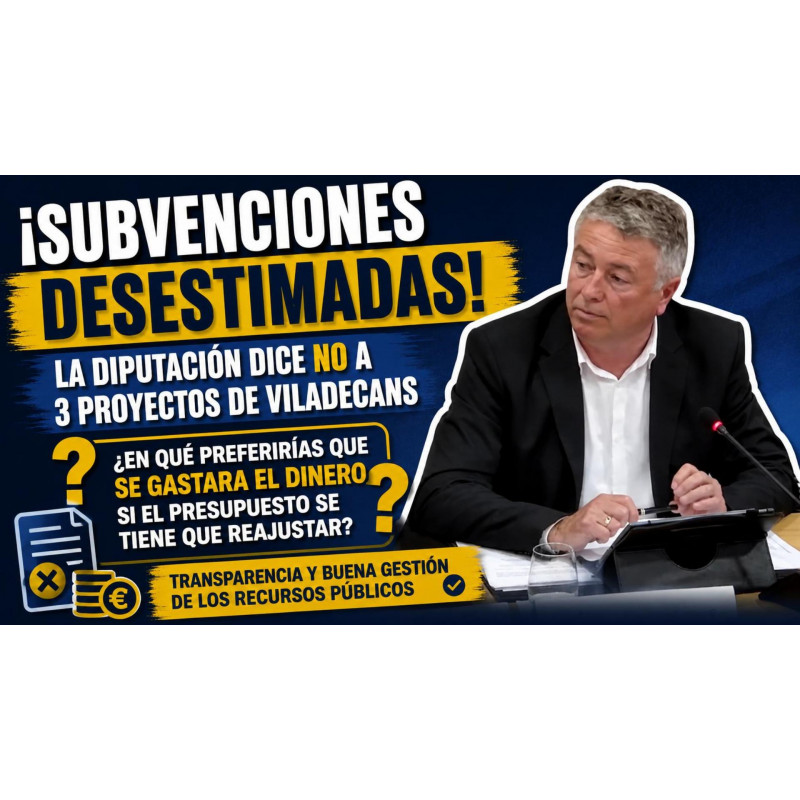 ¿Qué pasará con la vivienda y la seguridad en Viladecans? Tres proyectos clave se quedan sin subvención