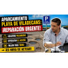 ¿Está preparada la Playa de la Murtra para el verano? El parking dice lo contrario