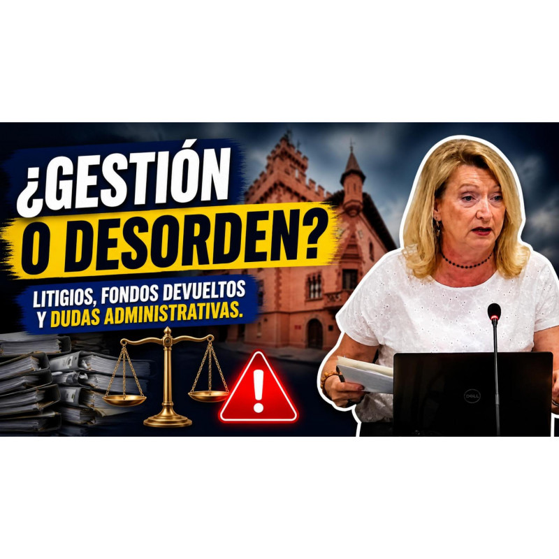 Alertamos de una preocupante falta de control y desorden en la gestión municipal
