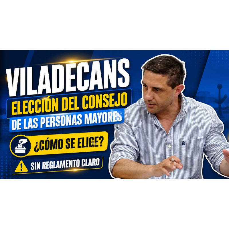 Pedimos transparencia en la elección de los representantes de la Gent Gran