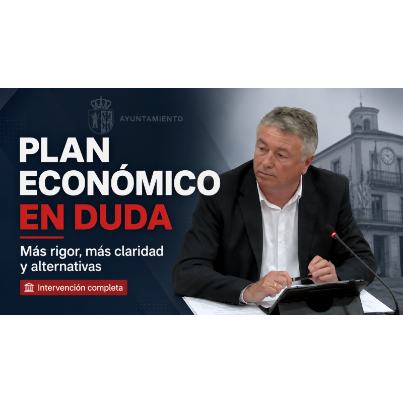 El Ayuntamiento presenta un Plan Económico-Financiero que cuadra sobre previsiones muy exigentes