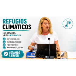 A favor de los refugios climáticos, pero pedimos más utilidad e información