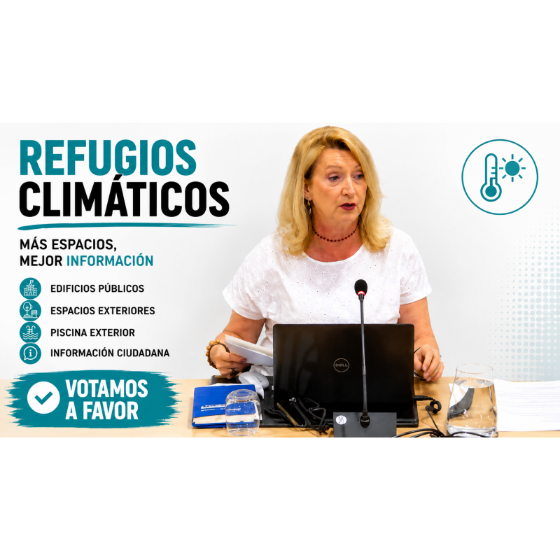 A favor de los refugios climáticos, pero pedimos más utilidad e información