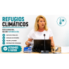 A favor de los refugios climáticos, pero pedimos más utilidad e información