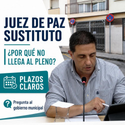¿Qué ha pasado con el juez de paz sustituto y con el titular?