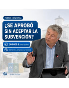 Se aprobó una ayuda de 380.000€ antes de aceptar la subvención