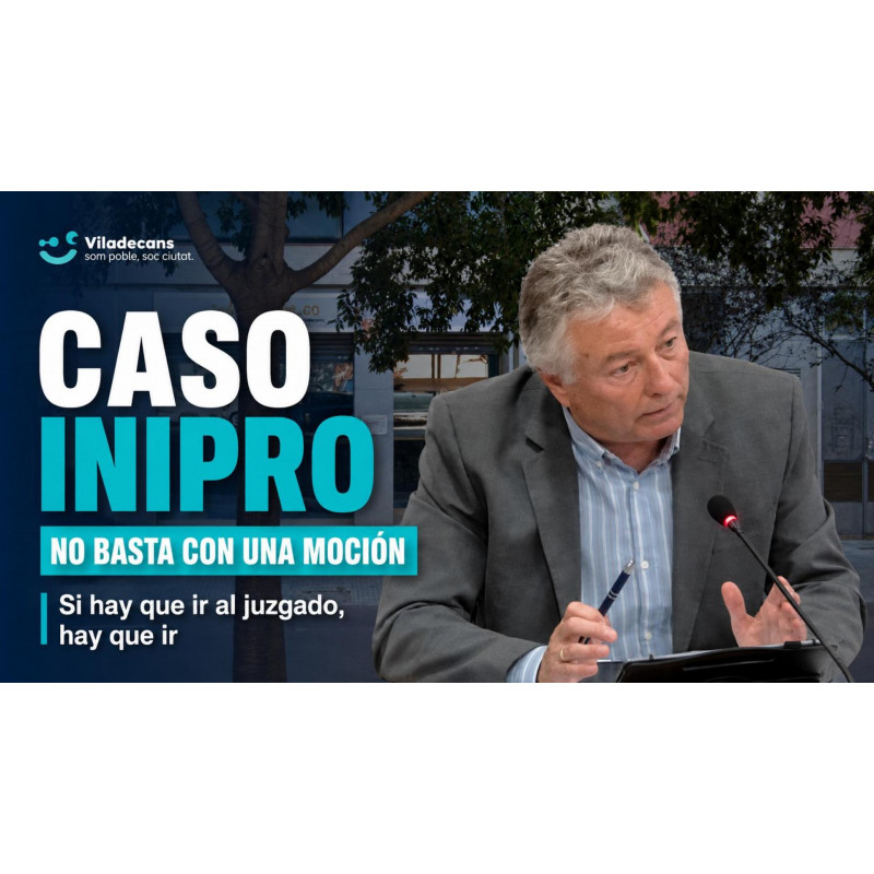 En el caso Inipro, sobreseído temporalmente, no basta con presentar mociones