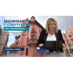 Pedimos más transparencia en Seguridad y Convivencia