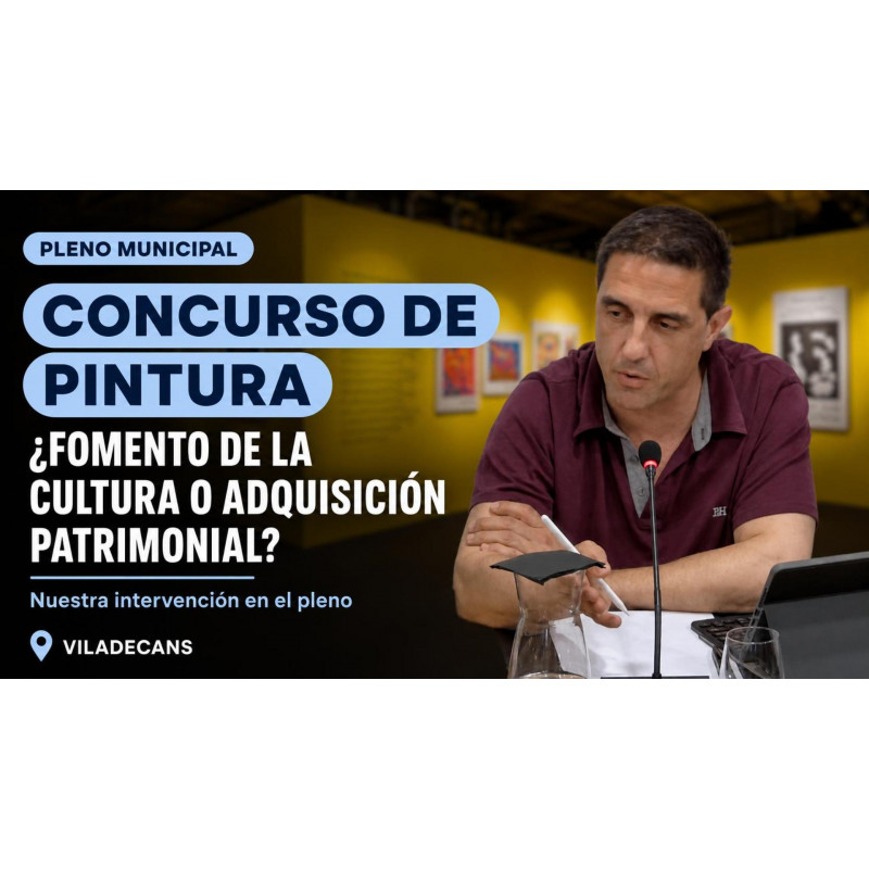 ¿Fomento de la cultura o adquisición patrimonial?