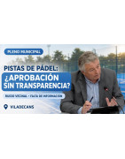 Pistas de pádel en la Carretera de Sant Climent: información y ruido