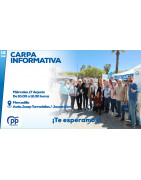 Carpa informativa en el Mercadillo Semanal