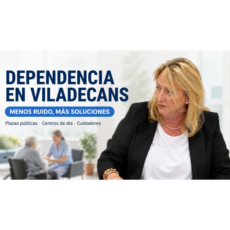Reclamamos soluciones reales para la dependencia en Viladecans