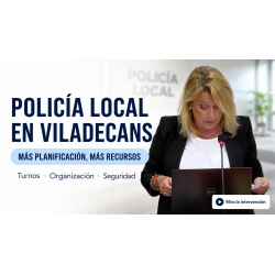 Exigimos planificación y recursos para la Policía Local de Viladecans