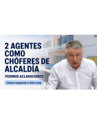 Pedimos explicaciones por la asignación de 2 agentes como chóferes de alcaldía