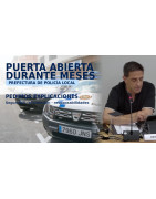 Pedimos explicaciones por la puerta averiada de la prefectura de Policía Local