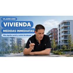 Vivienda en Viladecans: reclamamos medidas inmediatas