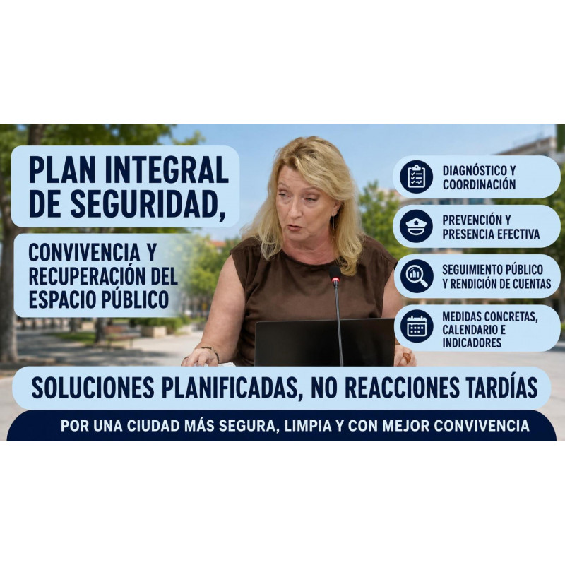 Proponemos un plan integral de seguridad y convivencia para Viladecans