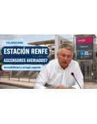Pedimos respuestas por los ascensores de Renfe Viladecans