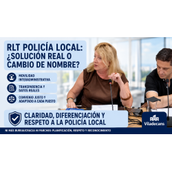 Pedimos soluciones reales para la Policía Local, no cambios de nombre