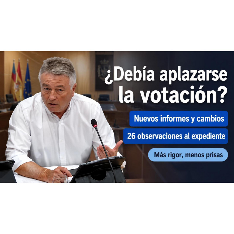 No nos gusta el expediente de elecciones de Juez de Paz