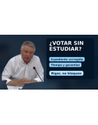 Expediente corregido por deficiencias, pero pedimos votar con garantías