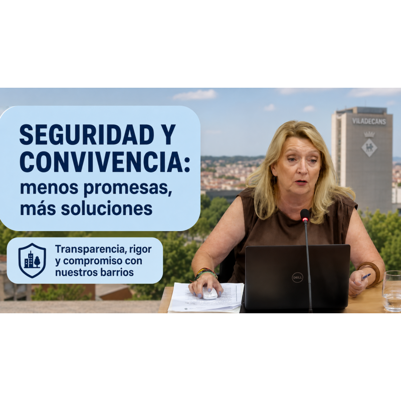 Seguridad y convivencia: menos excusas y más soluciones