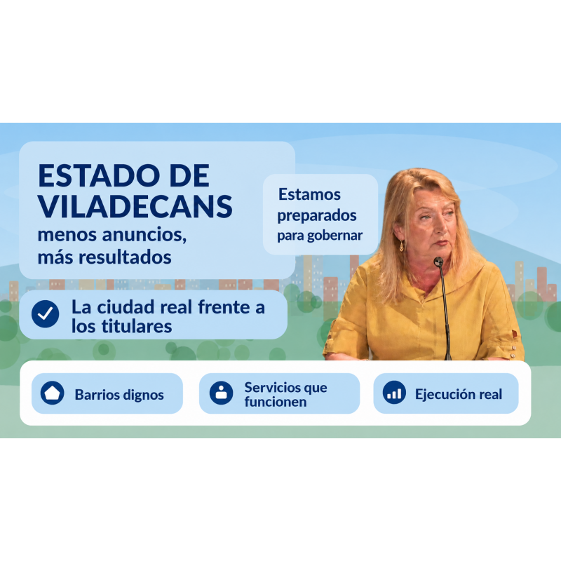 Fina Redondo pone frente al espejo al equipo de gobierno en el Debate de la Ciudad