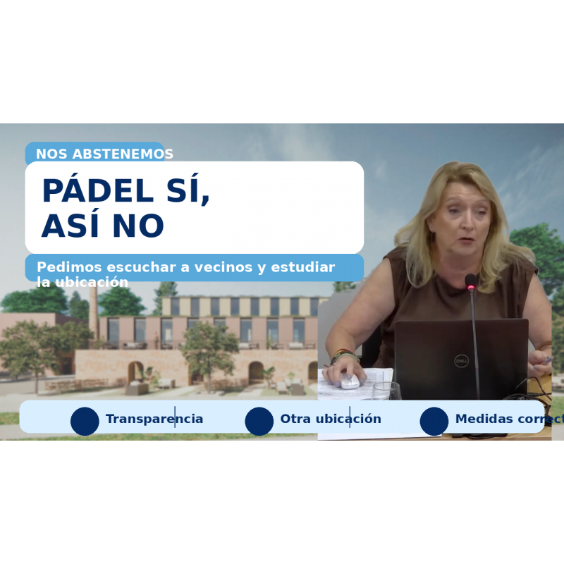 Pádel sí, pero con vecinos y ubicación adecuada