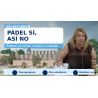 Pádel sí, pero con vecinos y ubicación adecuada