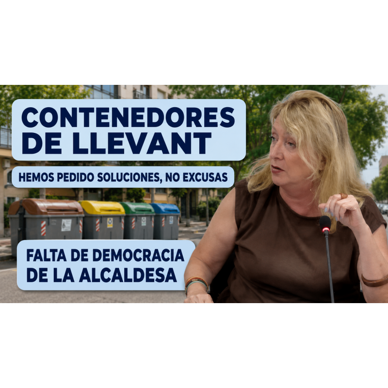 Falta de democracia. No quieren que hablemos y nos dan excusas