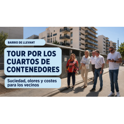 Visitamos Llevant con nuestra Portavoz de Vivienda en el Parlament