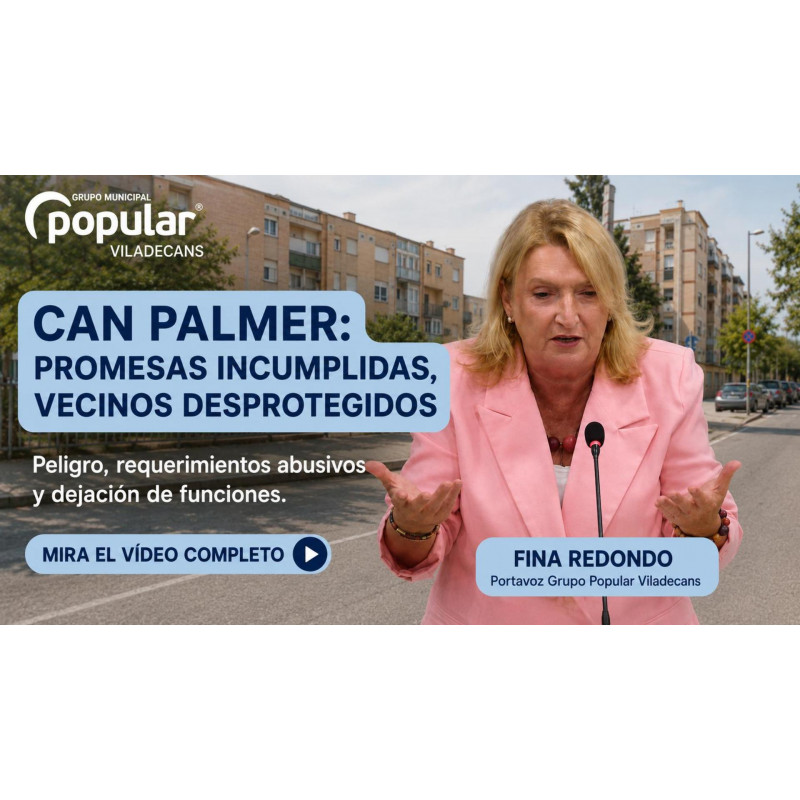 Can Palmer: dos años después, los vecinos siguen esperando una solución