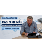 Modificación de credito 24: casi 9 millones más y 68 partidas en un solo expediente