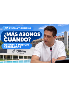 Atrium y Podium, al límite: ¿cuándo habrá más abonos de piscina y gimnasio?