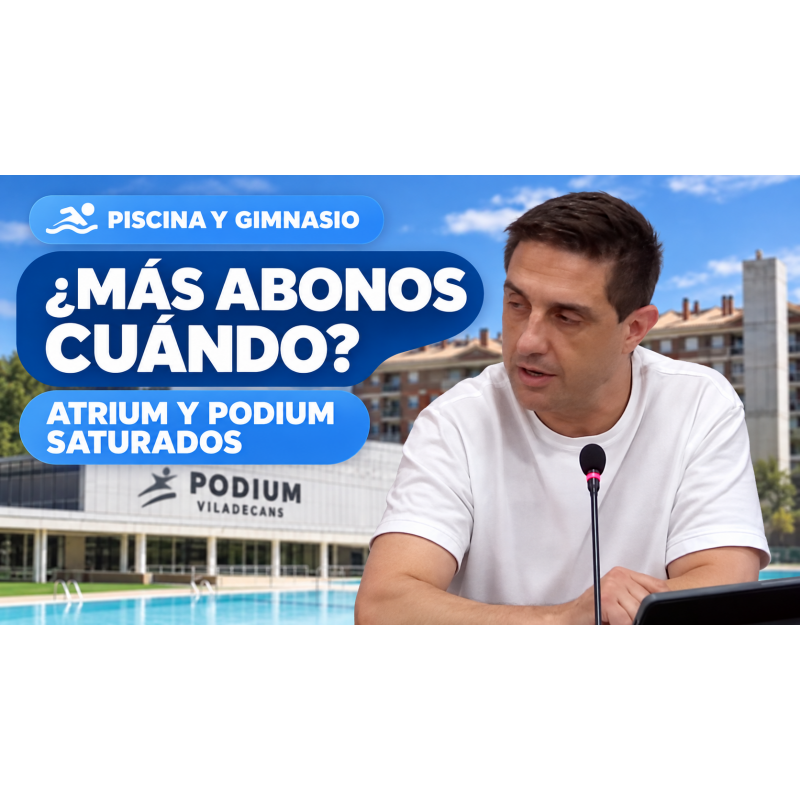 Atrium y Podium, al límite: ¿cuándo habrá más abonos de piscina y gimnasio?
