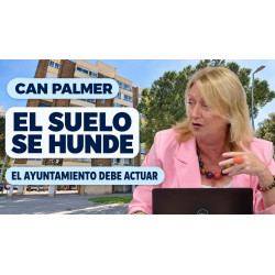 Can Palmer: reclamamos actuar ante los posibles hundimientos denunciados por los vecinos