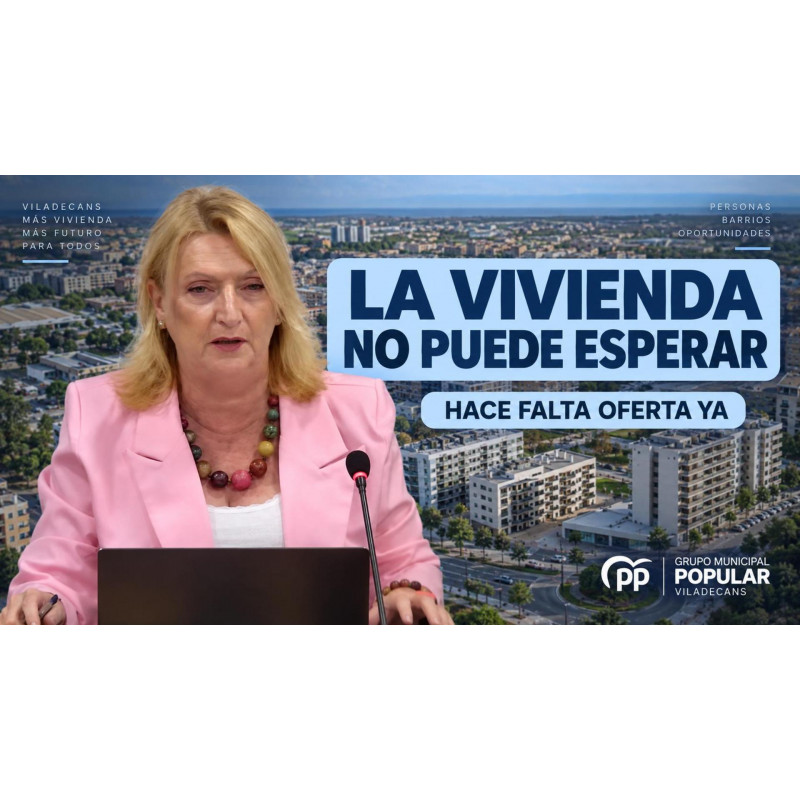 La vivienda no puede esperar: pedimos más oferta y soluciones para ahora