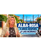 Alba-rosa: 9 años esperando una solución para sus aceras