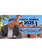 Cuenta General 2025: documentos incorporados tras nuestras reclamaciones