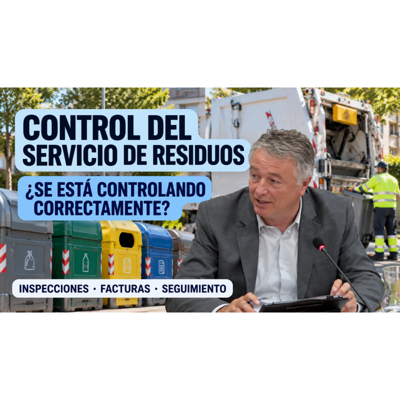 Recogida de residuos: pedimos más control sobre el servicio y sus costes
