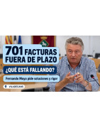 701 facturas fuera de plazo: Fernando Moya pide explicaciones y soluciones