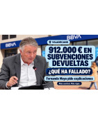 912.000 € en subvenciones devueltas: Fernando Moya pide explicaciones